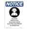 Signmission OSHA Sign, Hearing Protection With, 24in X 18in Decal, 18" W, 24" H, Portrait, OS-NS-D-1824-V-13414 OS-NS-D-1824-V-13414 - alternate 1